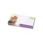 50 adhesive notes, 125x72mm, full-colour - White