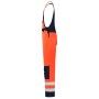 Amerikaanse Overall High Vis Bicolor 753005 Fluor Orange-Ink 58