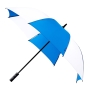 Falcone - Golfparaplu - Automaat - Windproof -  120 cm - Kobalt blauw / Wit
