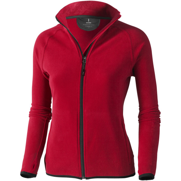 Brossard women's full zip fleece jacket - Red - XS