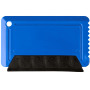 Freeze credit card sized ice scraper with rubber - Blue
