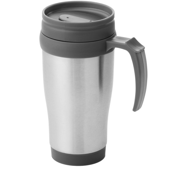 Sanibel 400 ml insulated mug - Silver/Grey