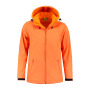 L&S Jacket Hooded Softshell for him orange 3XL