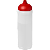 Baseline® Plus 750 ml drikkeflaske med kuppelformet låg - Transparent/Rød