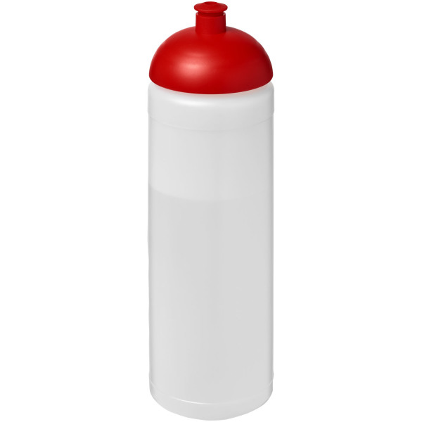 Baseline® Plus 750 ml dome lid sport bottle - Transparent/Red