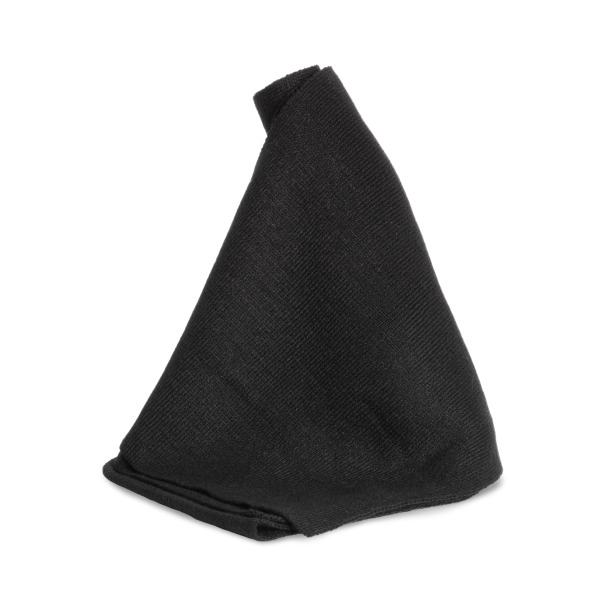 Gebreide sjaal Black One Size