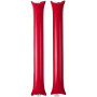 Cheer 2 delige opblaasbare cheering sticks - Rood