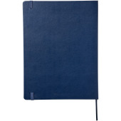 Classic XL hardcover notitieboek - ruitjes - Saffier blauw