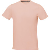 Nanaimo short sleeve men's t-shirt - Pale blush pink - 2XL