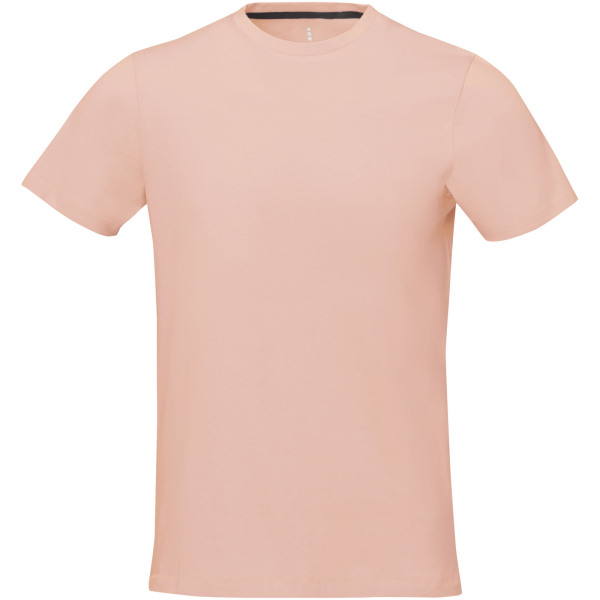 Nanaimo short sleeve men's t-shirt - Pale blush pink - XXL