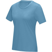 Azurite GOTS økologisk, kortærmet T-shirt til kvinder - NXT blå - XXL