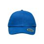MB6223 6 Panel Heavy Brushed Cap - royal - one size