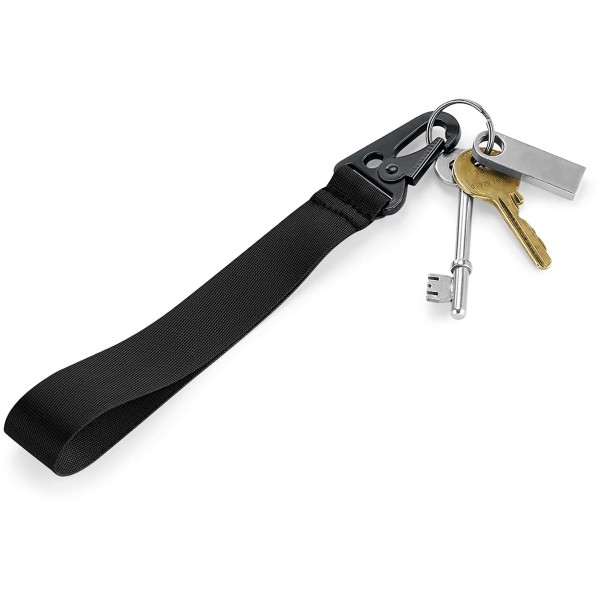 Personaliseerbare sleutelhanger Black One Size