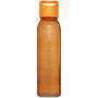 Sky 500 ml glass water bottle - Orange