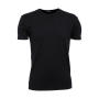 Mens Interlock T-Shirt - Black - L