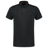 Poloshirt Premium Button Down Outlet 204001 Black 4XL