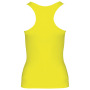 Damessporttop Fluorescent Yellow S