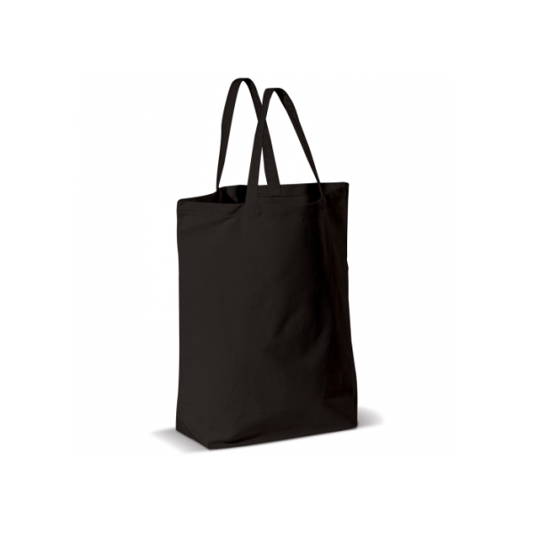 Carrier bag canvas 250g/m² 41x12x43cm - Black