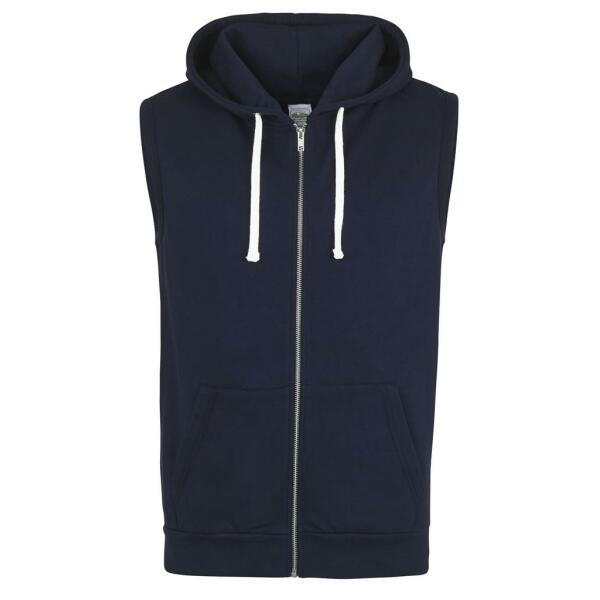 AWDis Sleeveless Zoodie, Oxford Navy, L, Just Hoods