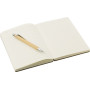 Bamboo cover notebook brown