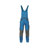 Azuurblauw/antracietgrijs