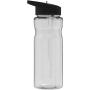 H2O Active® Base 650 ml bidon met fliptuitdeksel - Transparant/Zwart