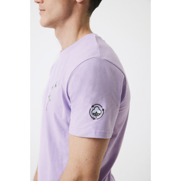 Iqoniq Bryce gerecycled katoen t-shirt, lavender (L)