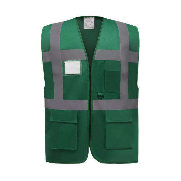 Fluo Executive Waistcoat - Paramedic Green - S