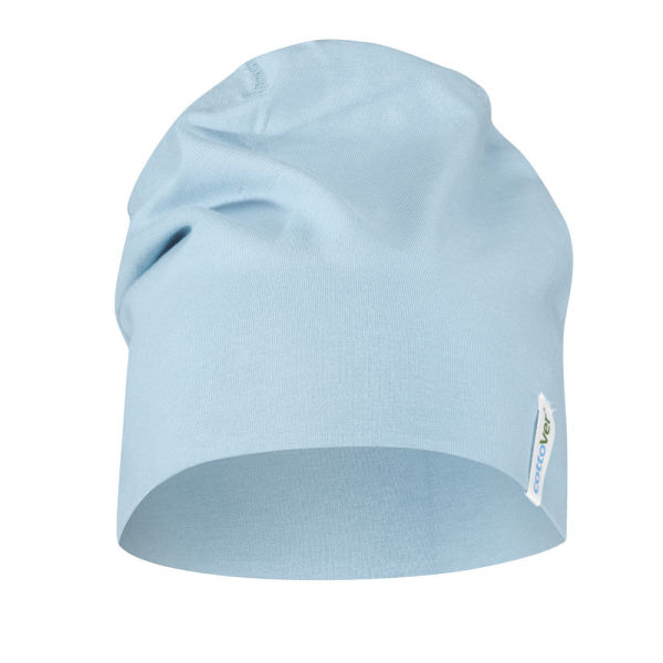 Cottover Gots Beanie sky blue ONE