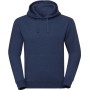 Authentic hooded melange sweatshirt Ocean Melange 3XL