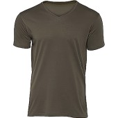 Organic Cotton Inspire V-neck T-shirt Khaki 3XL
