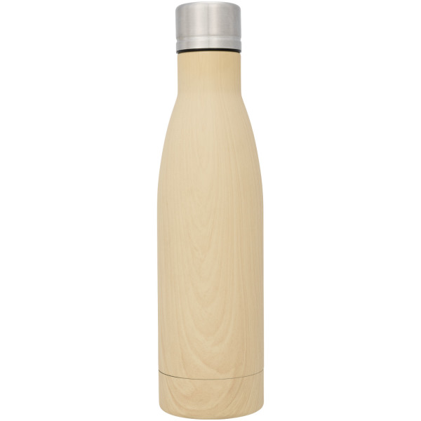 Vasa 500 ml hout-look koper vacuüm geïsoleerde drinkfles - Bruin