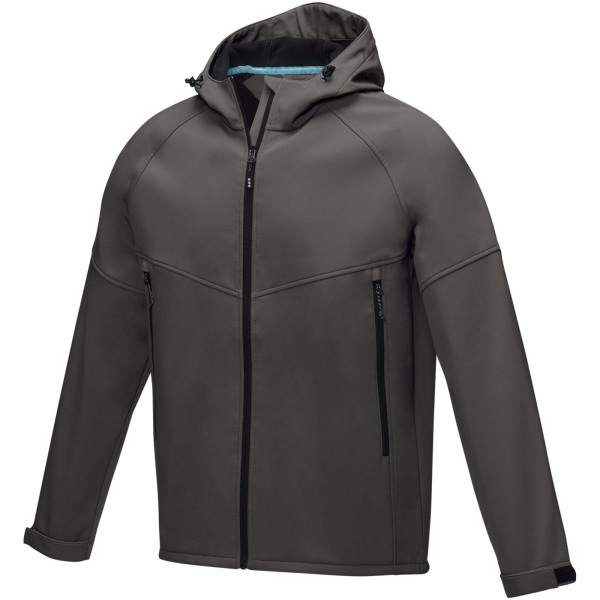 Recycled softshell jacket Coltan men’s GRS