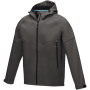 Coltan men’s GRS recycled softshell jacket - Storm grey - S
