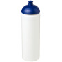 Baseline® Plus grip 750 ml bidon met koepeldeksel - Wit/Blauw