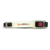 Sportarmband LED - Wit / Rood