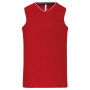 Herenbasketbalshirt Sporty Red XS