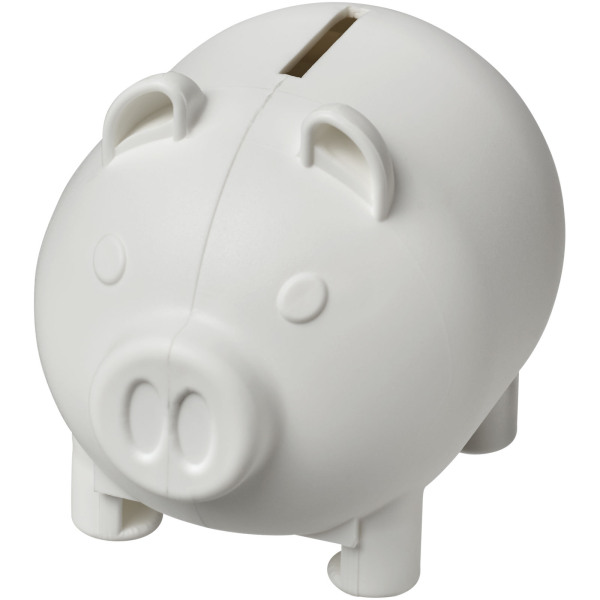 Oink small piggy bank - White