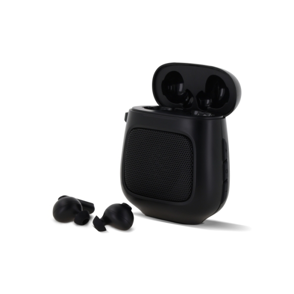 TruWireless Earbuds with Speaker 3W - Black
