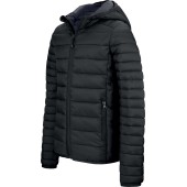 Men's lightweight hooded padded jacket Black 3XL