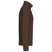 Enzo - Fleece met ritskraag Chocolate XS