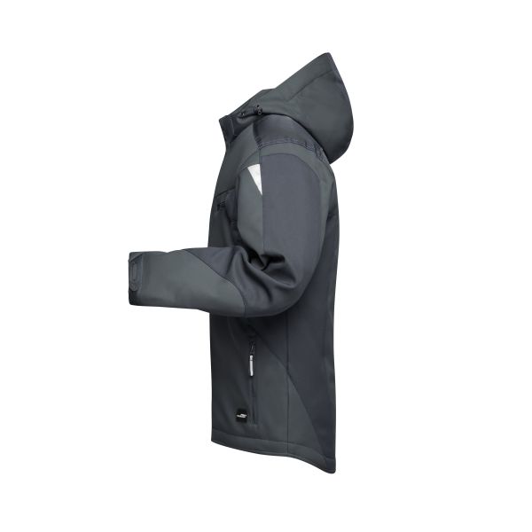 Craftsmen Softshell Jacket - STRONG - - black/black - 6XL