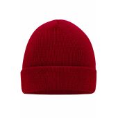 MB7500 Knitted Cap - burgundy - one size