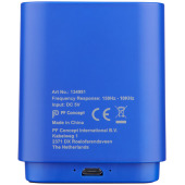 Beam oplichtende Bluetooth® speaker - Koningsblauw