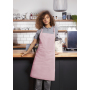 BLS 5 Bib Apron Basic with Buckle and Pocket - rose - Stck