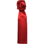 'Colours' Plain Business Scarf Red One Size