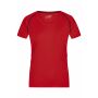 Ladies' Sports T-Shirt - red/black - XXL