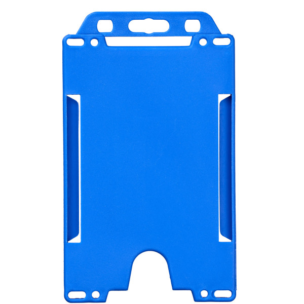 Pierre plastic card holder - Blue