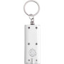 ABS key holder with LED Mitchell white