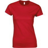 Softstyle® Fitted Ladies' T-shirt Red XXL